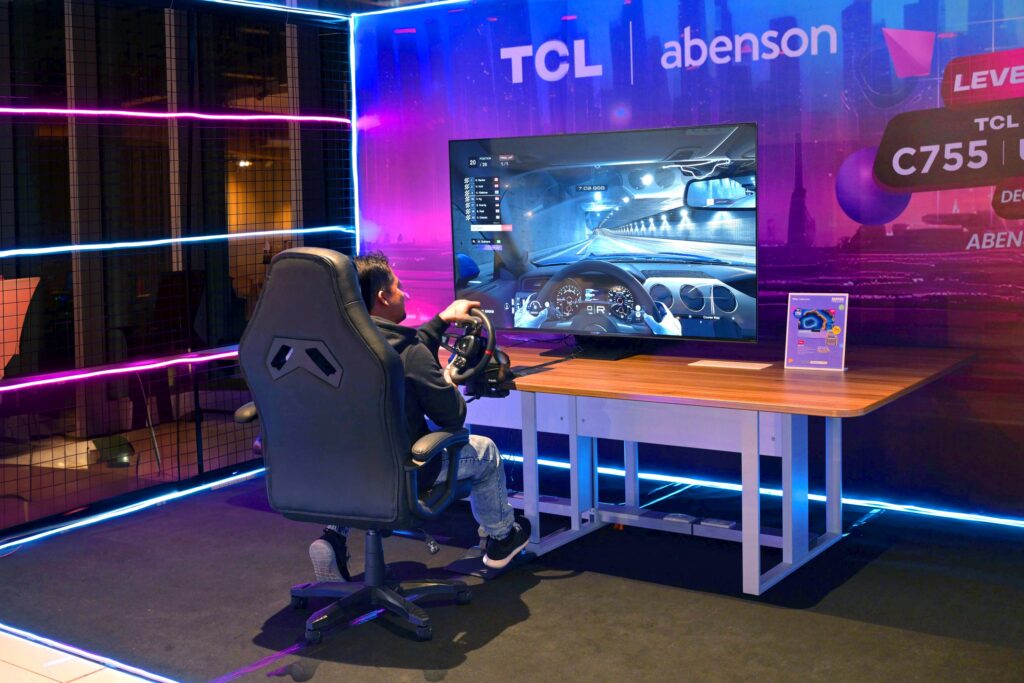 TCL and Abensons join together to launch the newest C755 'Ultra Game Master' QD-Mini LED TV