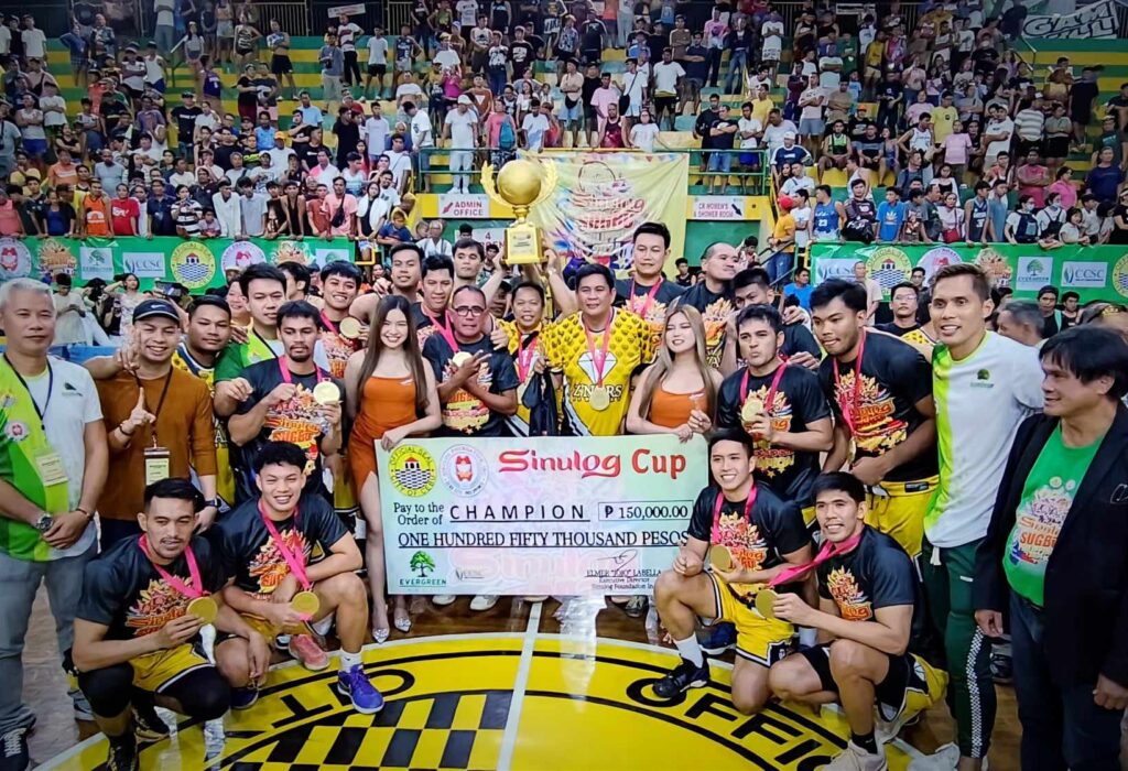 Z'Nars Jewelers-Marawi City players, team officials, and Sinulog Cup 2024 organizers pose for a group photo during the awarding. | Glendale Rosal
