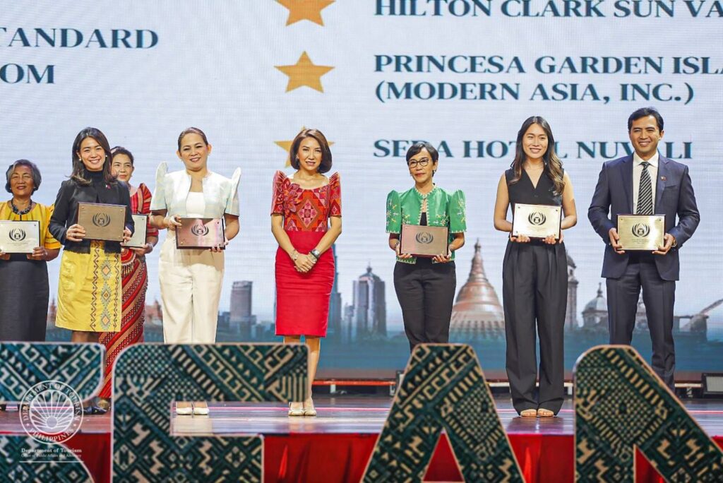 Association of Southeast Asian Nation (ASEAN) Tourism Standard Awards Ceremony with DOT Secretary Christina Garcia Frasco