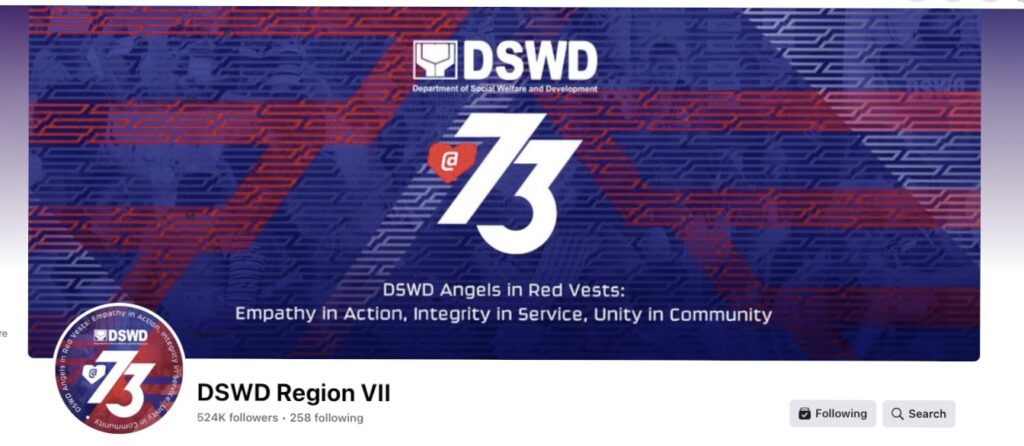 DSWD-7 warns public over hacked Facebook page