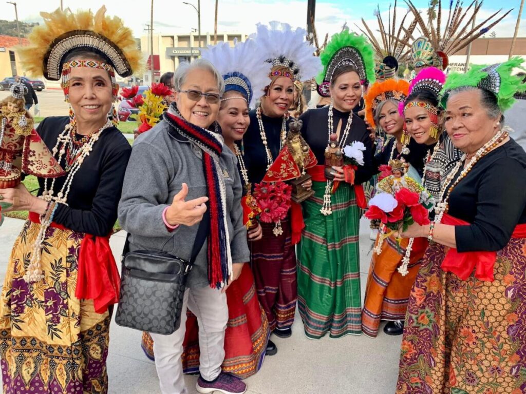 Sinulog celebrated by Fil-Ams, showing their faith, cultural tradition. Members of the Filipino American Business Association of Glendale joined the Sinulog celebration at the Incarnation Catholic Church in Glendale. Photo from Editha Maniquis Fuentes