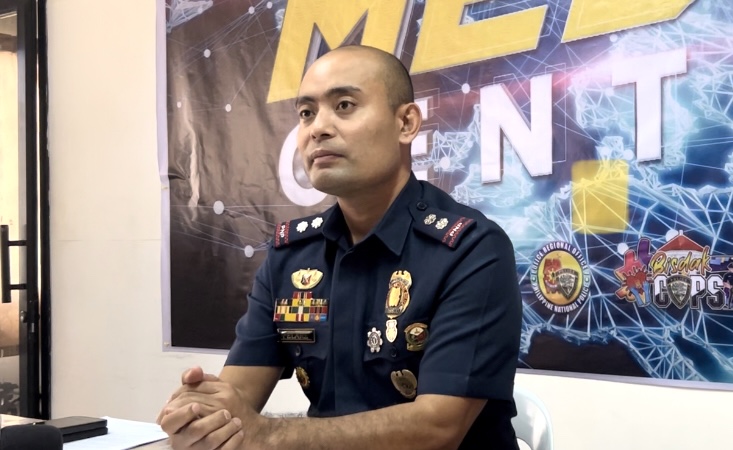 PRO-7 spokesperson Police Colonel Gerard Ace Pelare