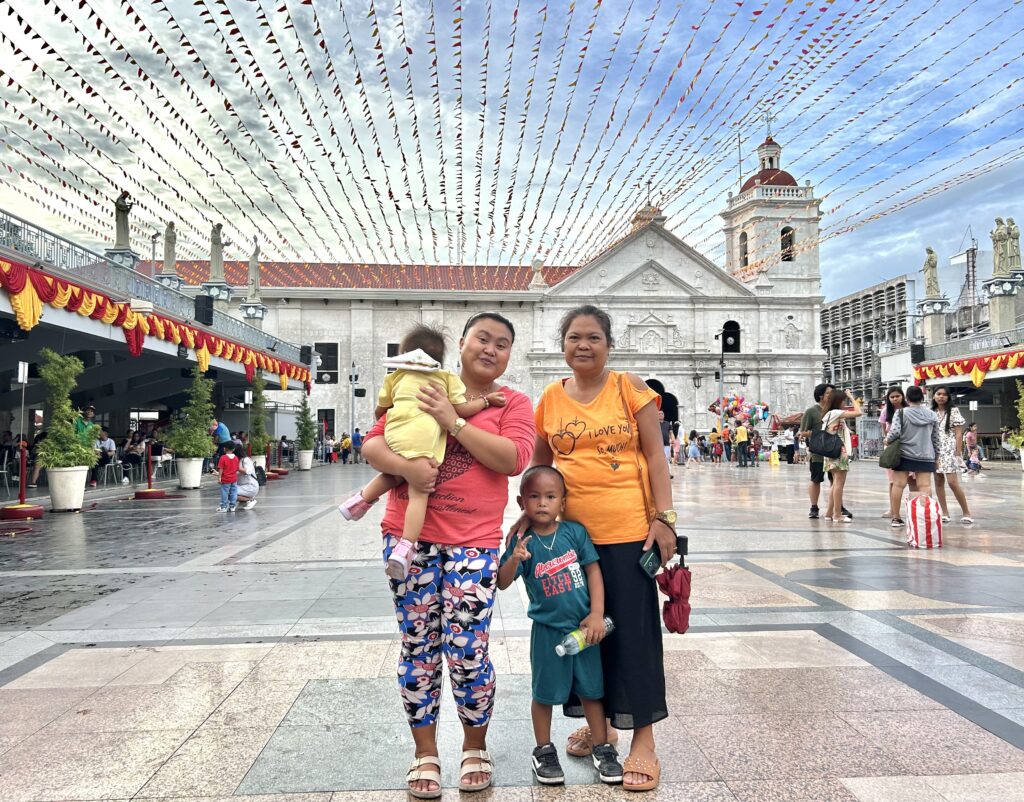 Catherine Iwayan and her family will opt to avoid the crowd and spend their Sinulog celebration at home this year. | Emmariel Ares