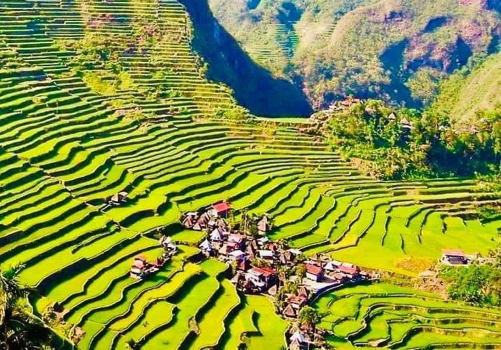 The search for fireflies in Ifugao rice terraces. In photo is Batad Rice Terraces in Banaue, Ifugao.