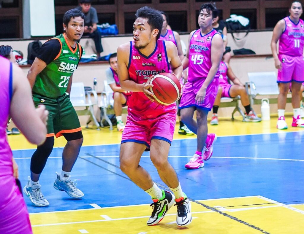 Dexy Suico of Stopgap during their Buildrite Cup 2023 quarterfinal game against Sapal.