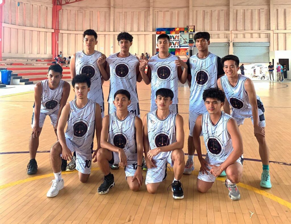 Team Dico basketball squad for the NBTC Cebu province qualifying tilt. 