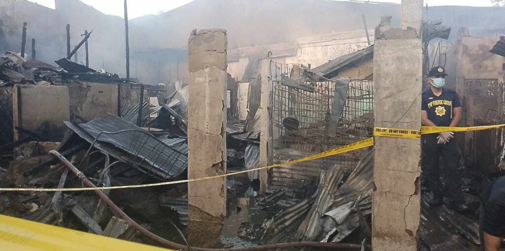 Probe underway on Brgy. Tinago fire that killed 4
