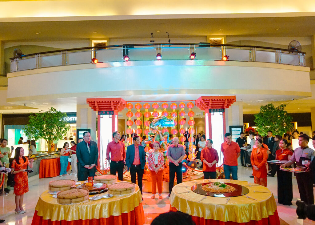 Waterfront Cebu City Hotel and Casino Executives and key Cebu City officials join the establishment's Chinese New Year Celebration