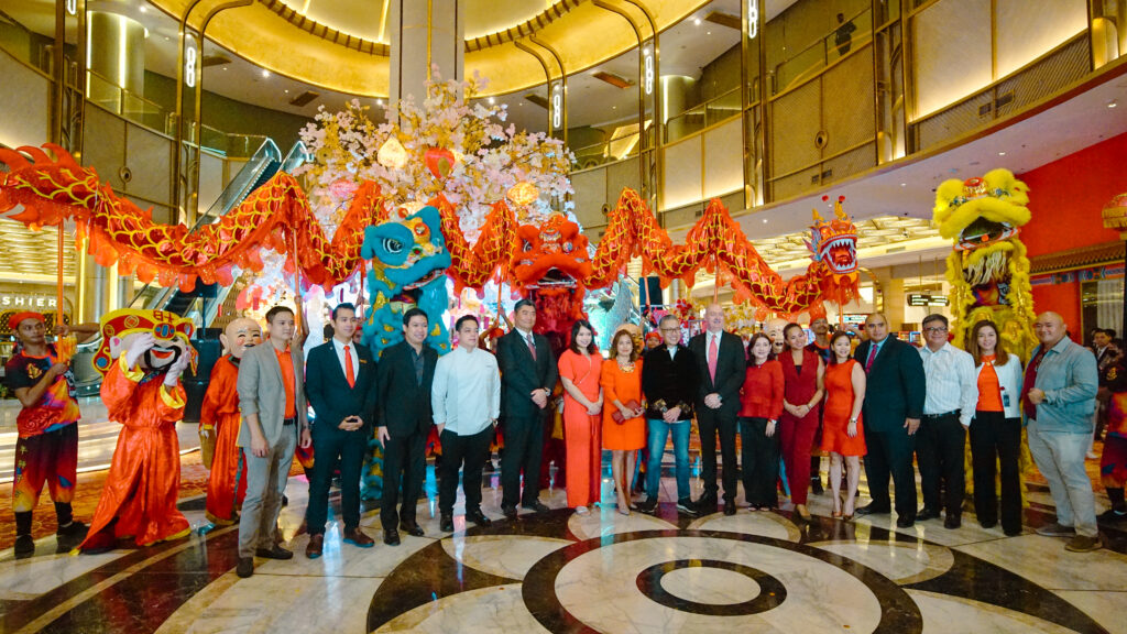 Key Executives of NUSTAR Resort Cebu celebrates Chinese New Year 2024