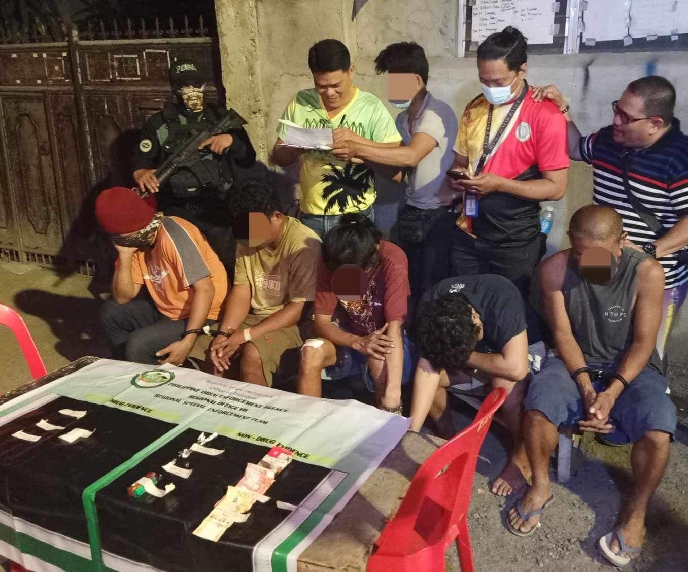 Cebu City Drug Bust 5 Persons Nabbed P102 000 ‘shabu Seized