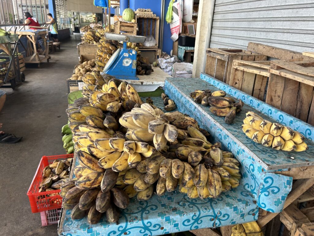 Market Prices Cebu. Bananas ready to be bought for banana cue vendors are displayed at the Mandaue City Public Market. | Emmariel Ares