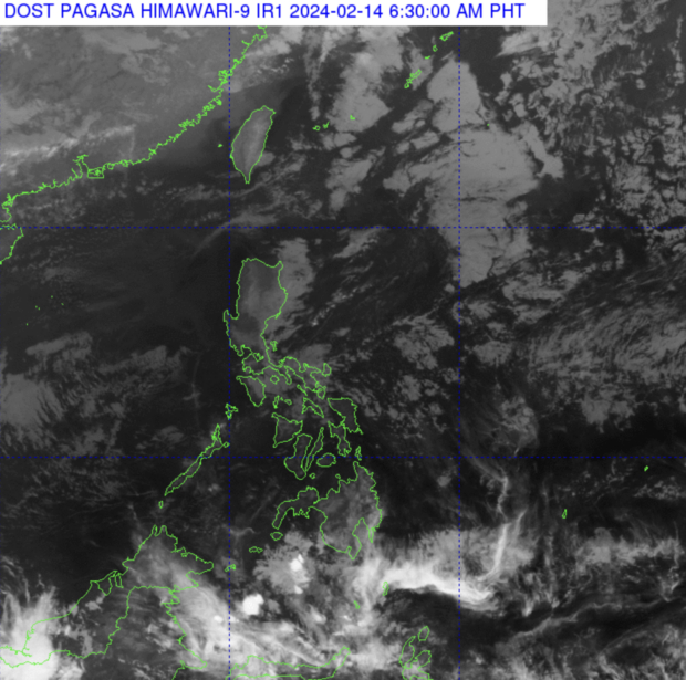Amihan. The northeast monsoon, locally known as amihan, and the shear line may bring rain to parts of the country on Valentine’s Day, February 14, 2024, according to the Philippine Atmospheric, Geophysical and Astronomical Services Administration. (Photo from Pagasa)