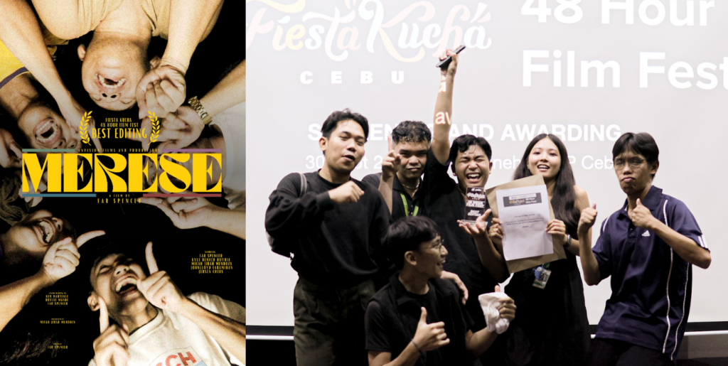 INVISION bags the Best Editing Award for their entry, “Merese” in the 2023 Fiesta Kucha Cebu: 48-Hour Film Festival