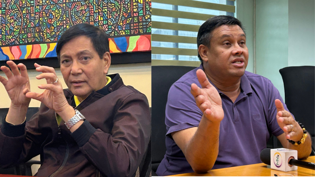 RAMA WATER DISTRICT: Cebu City Mayor Michael Rama and MCWD chairman Jose Daluz III.