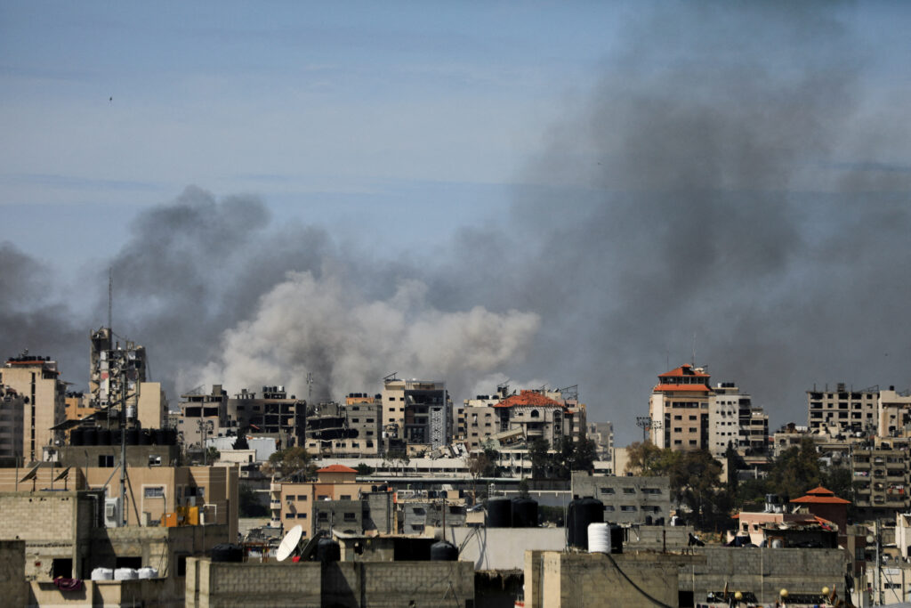 Israel ordered by World Court to halt Gaza famine, Hamas says ceasefire needed. Photo is a file photo taken on March 21, 2024 showing smoke rises during an Israeli raid at Al Shifa hospital and the area around it, amid the ongoing conflict between Israel and the Palestinian Islamist group Hamas, in Gaza City. | REUTERS/Dawoud Abu Alkas/File Photo
