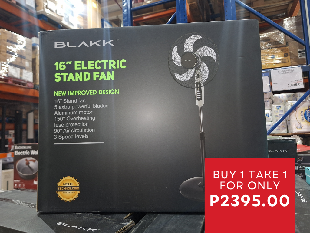 Blakk 16" Electric Stand Fan