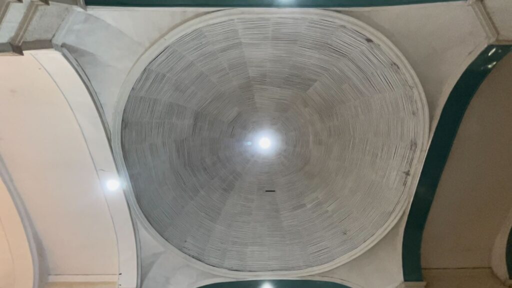 This is a photo for the dome ceiling taken on March 17, 2024. CDN Digital photo/Niña Mae Oliverio
