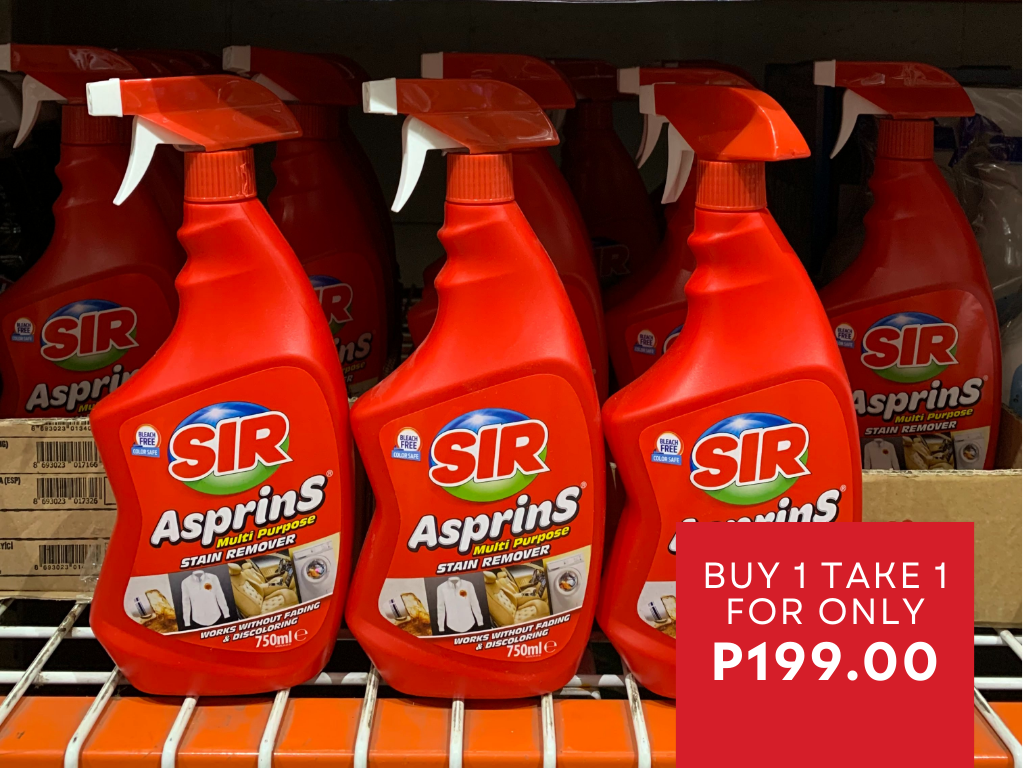 Sir Asprins Stain Remover