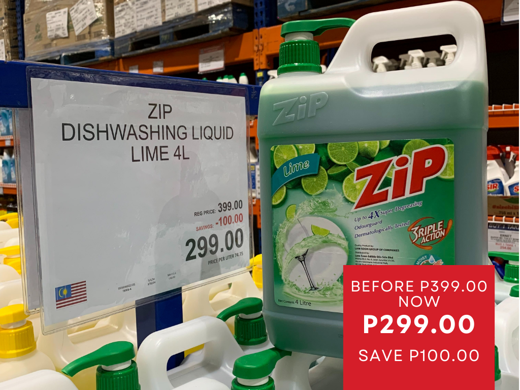 Zip Dishwashing Liquid