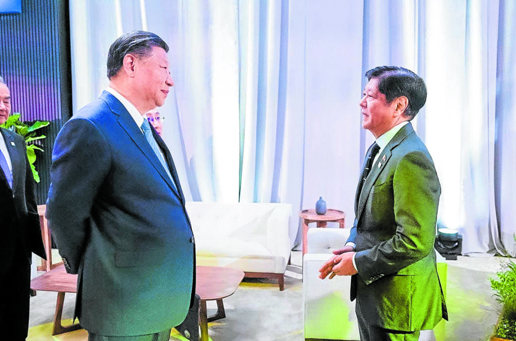 President Marcos with Chinese President Xi Jinping