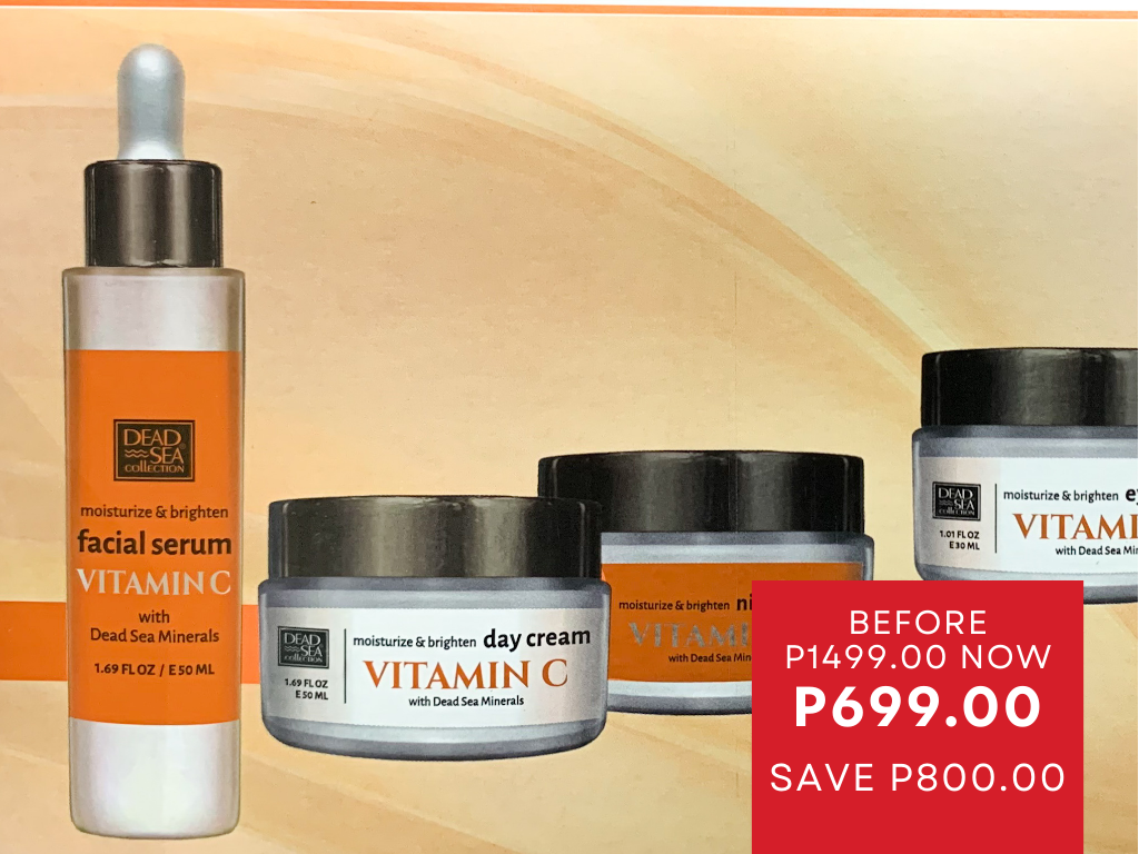 S&R Members' Fest - Dead Sea Collection Vitamin C Gift Set