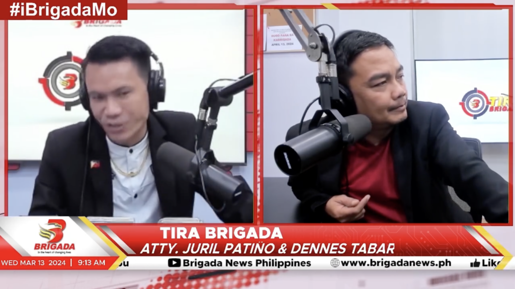 Cebu radio anchors Brigada News FM