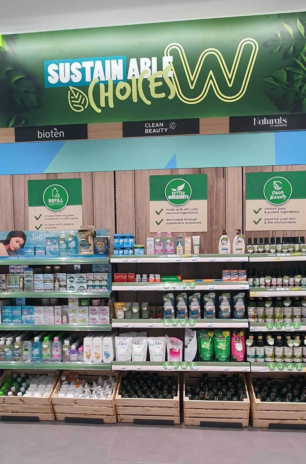 Watsons' Sustainable Choices