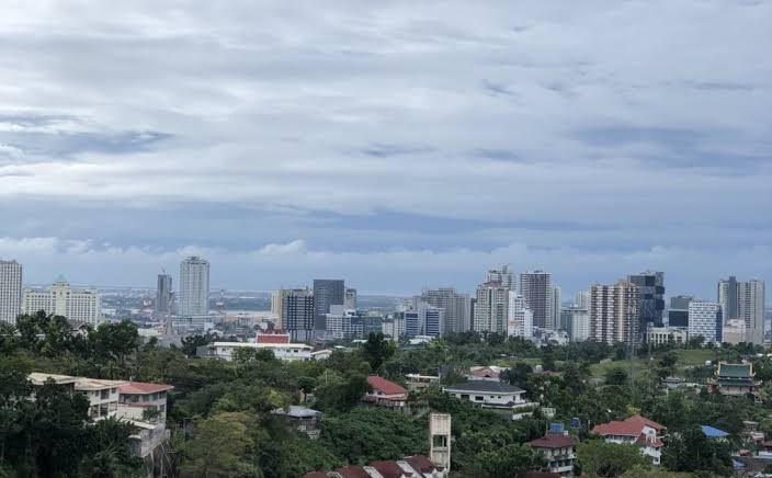 Photo shows the skyscrapers in Metro Cebu, home to one of the country’s bustling creative sectors.