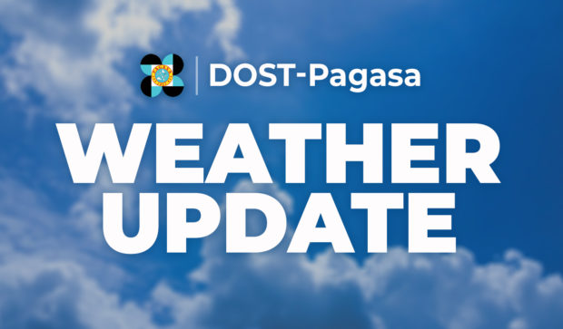 Pagasa weather update