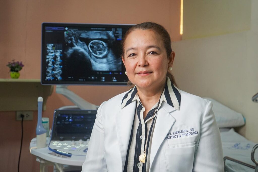 Dr. Maria Victoria Larrazabal, MD., CebuDoc’s obstetrician and gynecologist