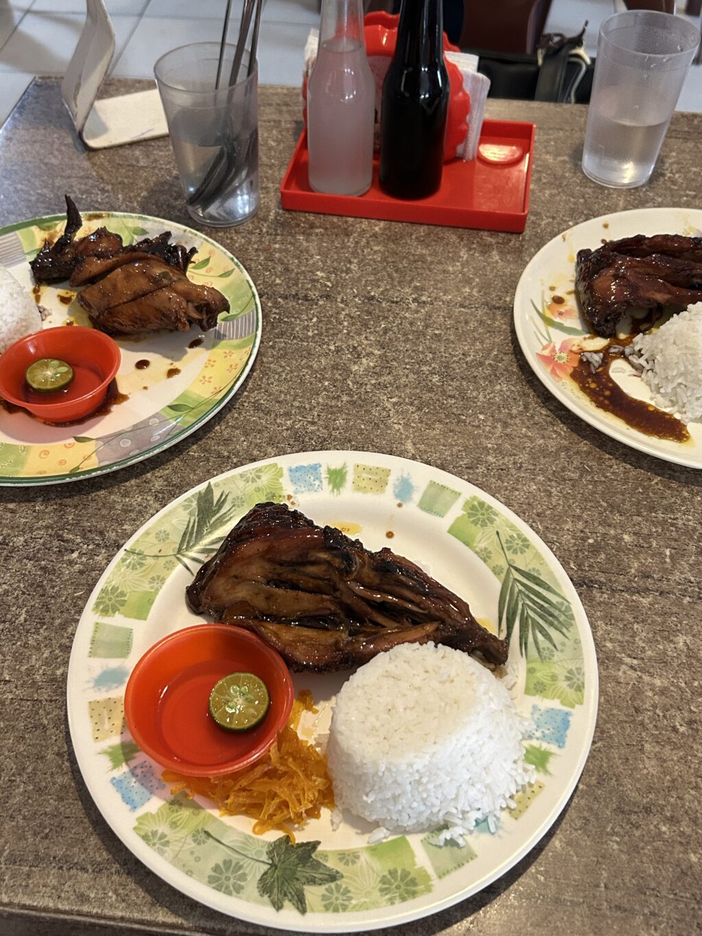 Chicken Inasal served at City Burger in Dumaguete City