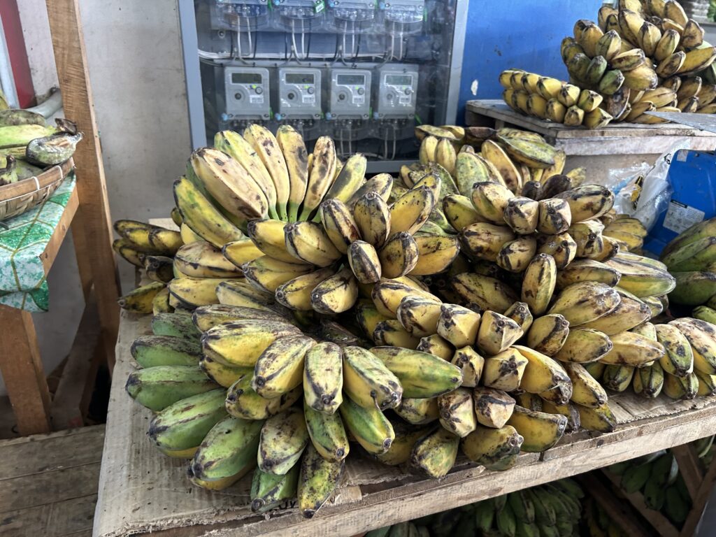 Market Prices Cebu. Bananas ready to be bought and cooked are sold at the Mandaue City Public Market. | Emmariel Ares