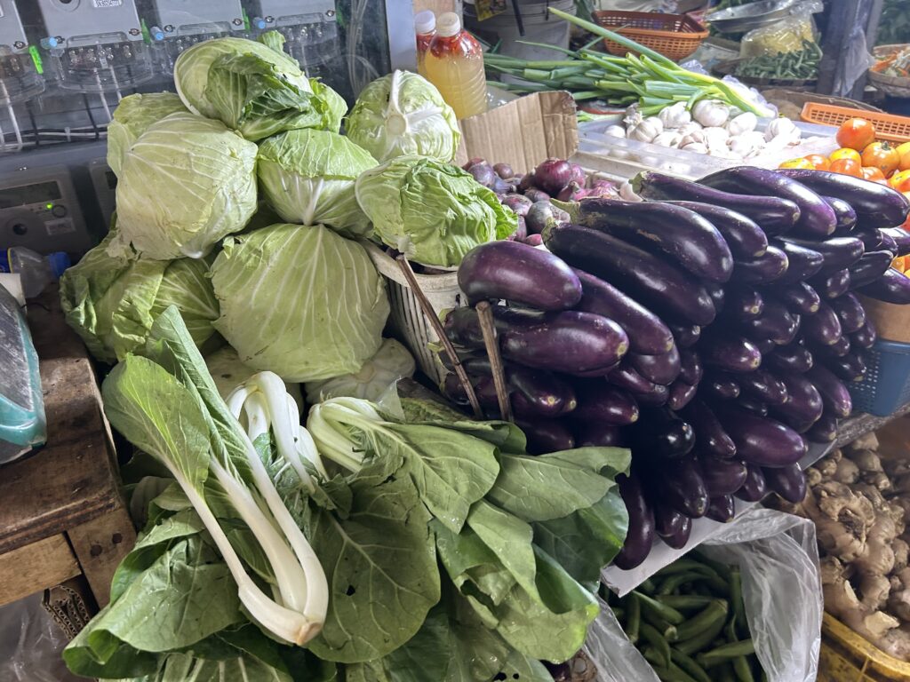 Market Prices Cebu. Vegetables are sold at the Mandaue City Public Market. | Emmariel Ares