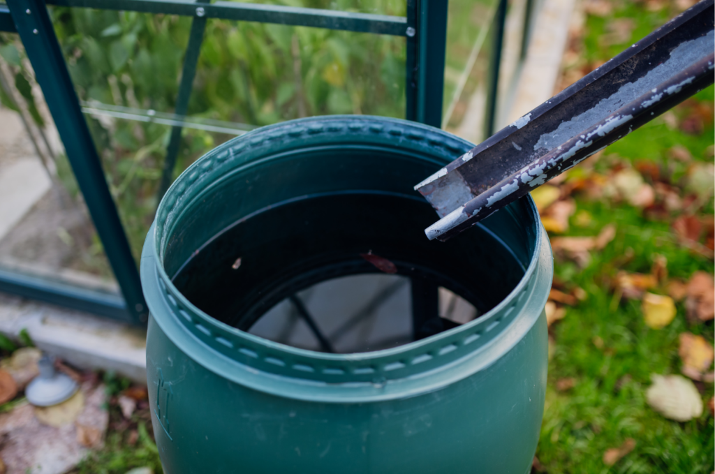 Remember to cover your rain barrel