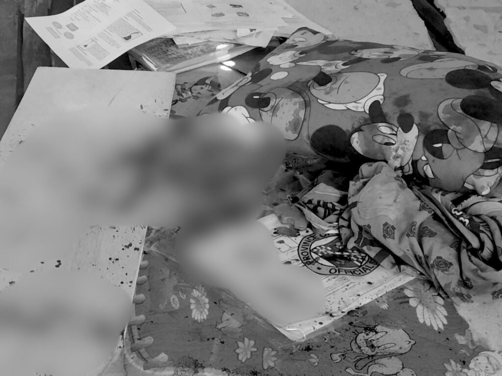14-year-old girl killed in Talisay: Two neighbors facing obstruction of justice raps. This was where the 14-year-old girl was shot last April 26 as she was answering her school modules. | CDN Digital file photo