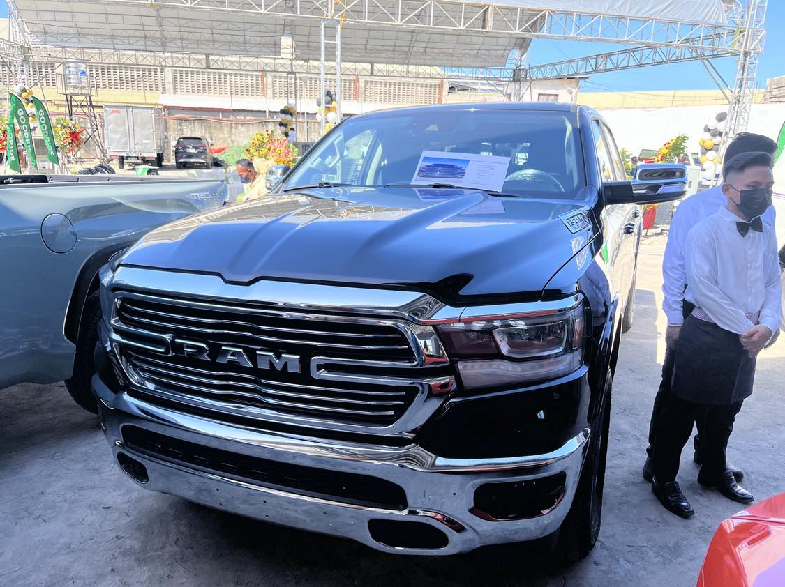 The full-size pickup truck, Ram. Car district