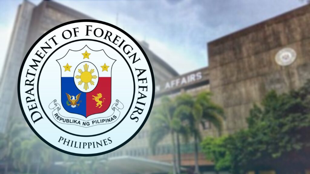 DFA logo and building facade.