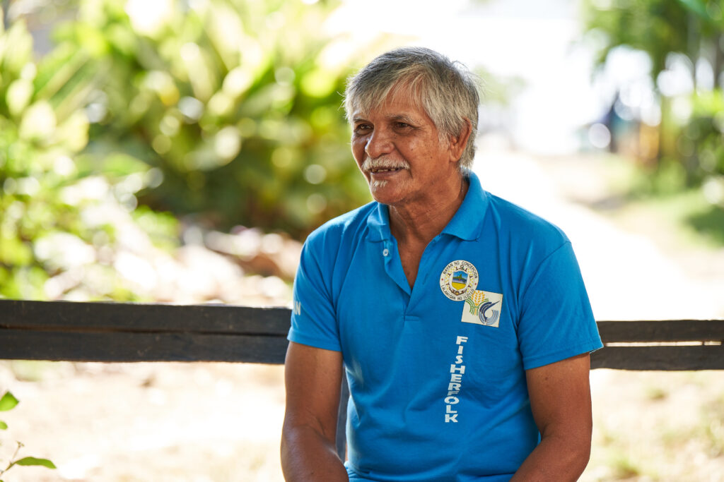 Remy Navarro, President of the Nipa Small Farmers and Fisherfolks Association in Iloilo is thankful for the continued support they are receiving from the mining company.