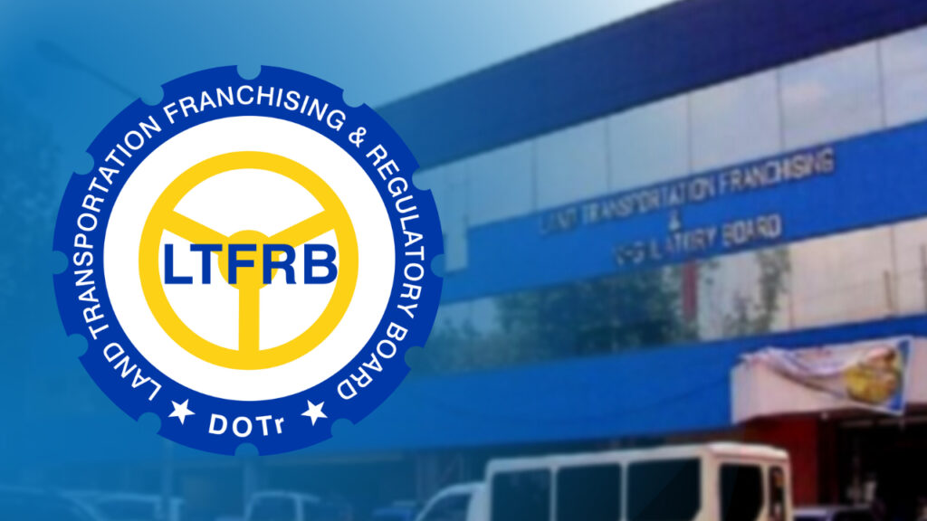 Unconsolidated PUVs will be apprehended starting May 16 — LTFRB. LTFRB logo. INQUIRER FILE PHOTO