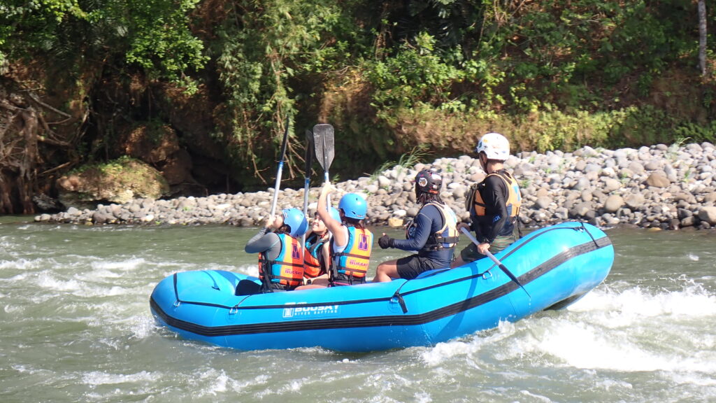 Whitewater rafting