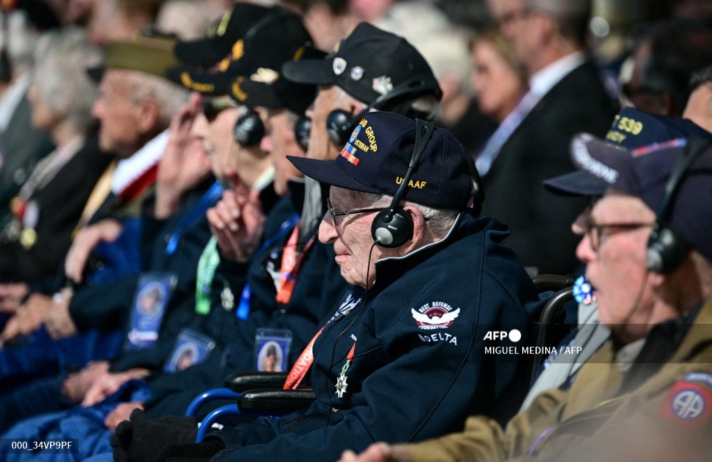 WWII veterans shine on D-Day: 'You saved the world', D-Day commemoration in France