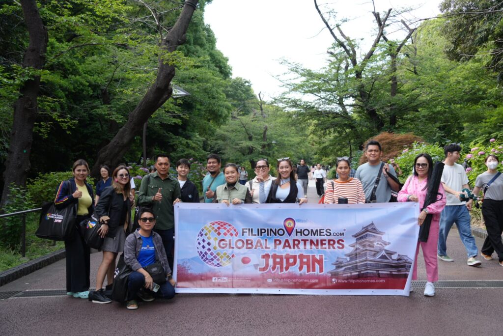 Filipino Homes' team in Tokyo, Japan to seek for more Global Partners (Photo grabbed from the official Facebook page of Filipino Homes)