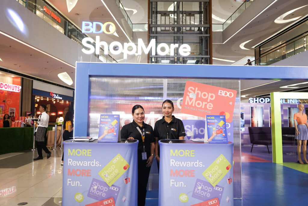 Get yourself the new BDO ShopMore Mastercard now for More Rewards and More Fun