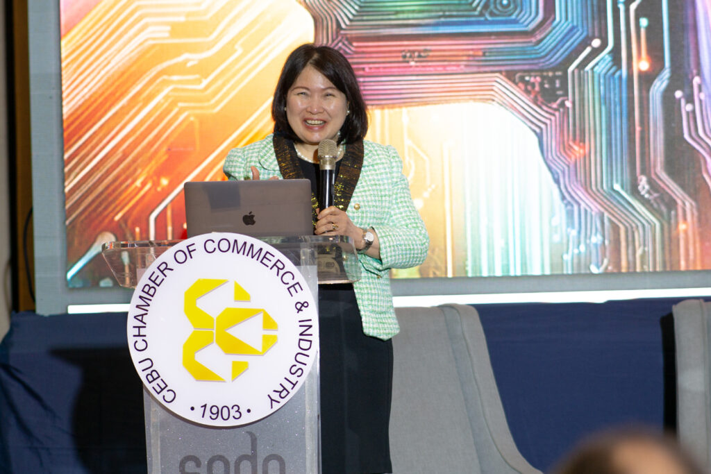 Department of Trade and Industry (DTI) Undersecretary for Competitiveness and Innovation Dr. Rafaelita M. Aldaba