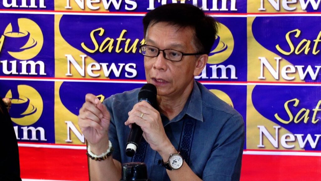 27 Filipino crew of vessel attacked by Houthis safe - DMW. In photo is DMW Sec. Hans Leo Cacdac —Arnel Tacson/INQUIRER.net