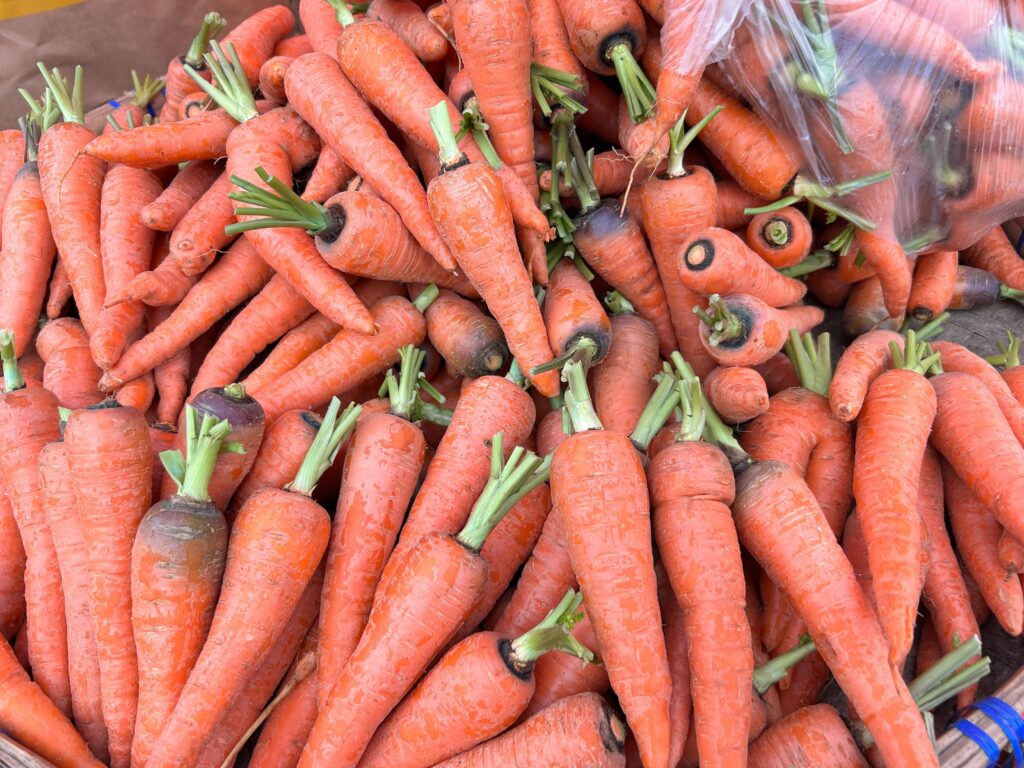 Market Prices Cebu. Carrots are sold at the Carbon Public Market. | Niña Mae Oliverio