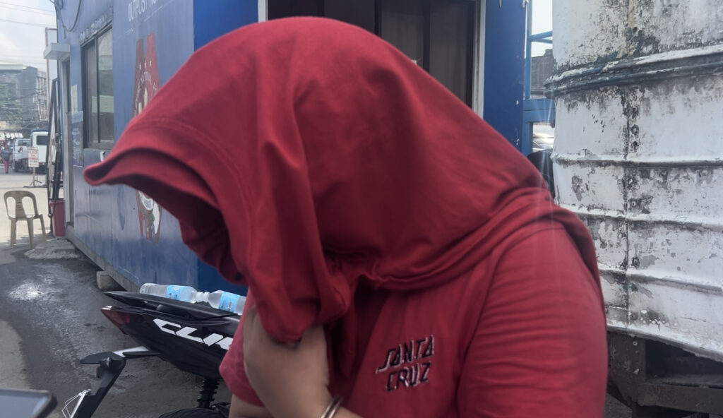 A 26-year-old woman landed in jail after she was accused of killing her female neighbor allegedly because of illegal drugs in Sitio Bato, Barangay Ermita, Cebu City on Monday afternoon, June 3, 2024. | Emmariel Ares