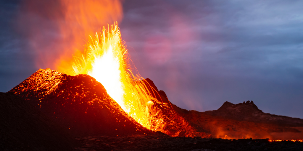 Types of volcanic eruptions