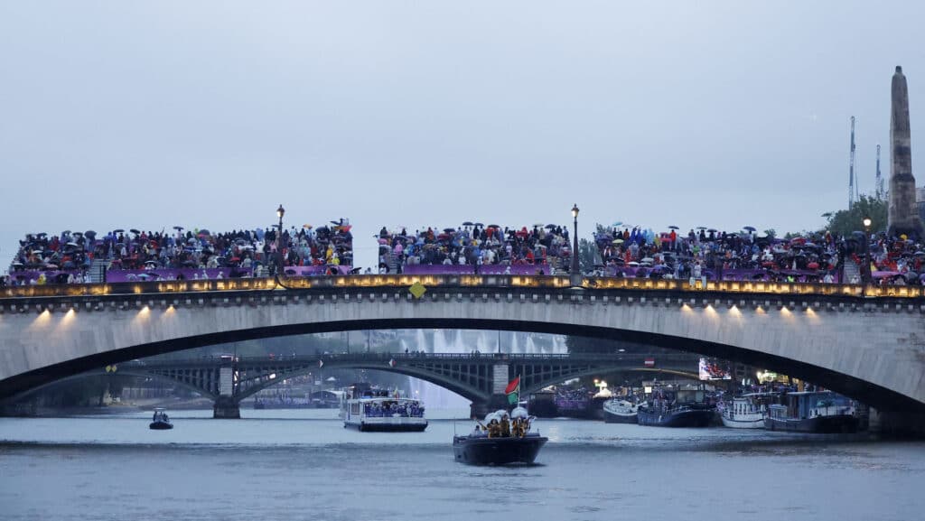 Paris Olympics lauched by historic river parade