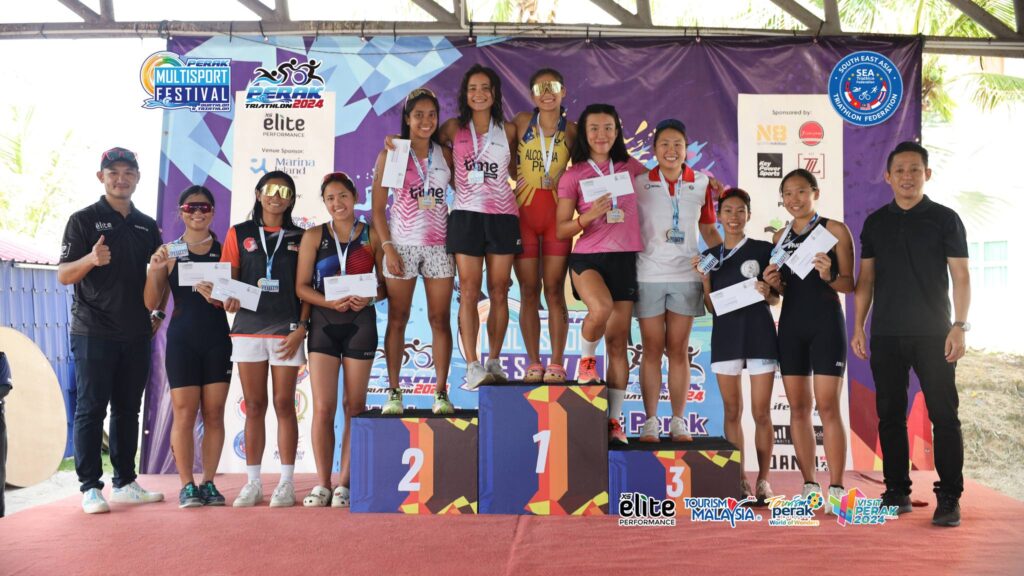 Remolino, Alcoseba rule Perak Triathlon 2024 in Malaysia